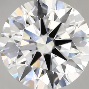 4.27 Carat Round E VVS2 Lab Diamond