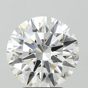 4.28 Carat Round F VVS2 Lab Diamond