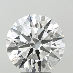 4.33 Carat Round F VVS2 Lab Diamond