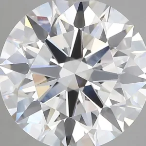 4.37 Carat Round D VVS2 Lab Diamond
