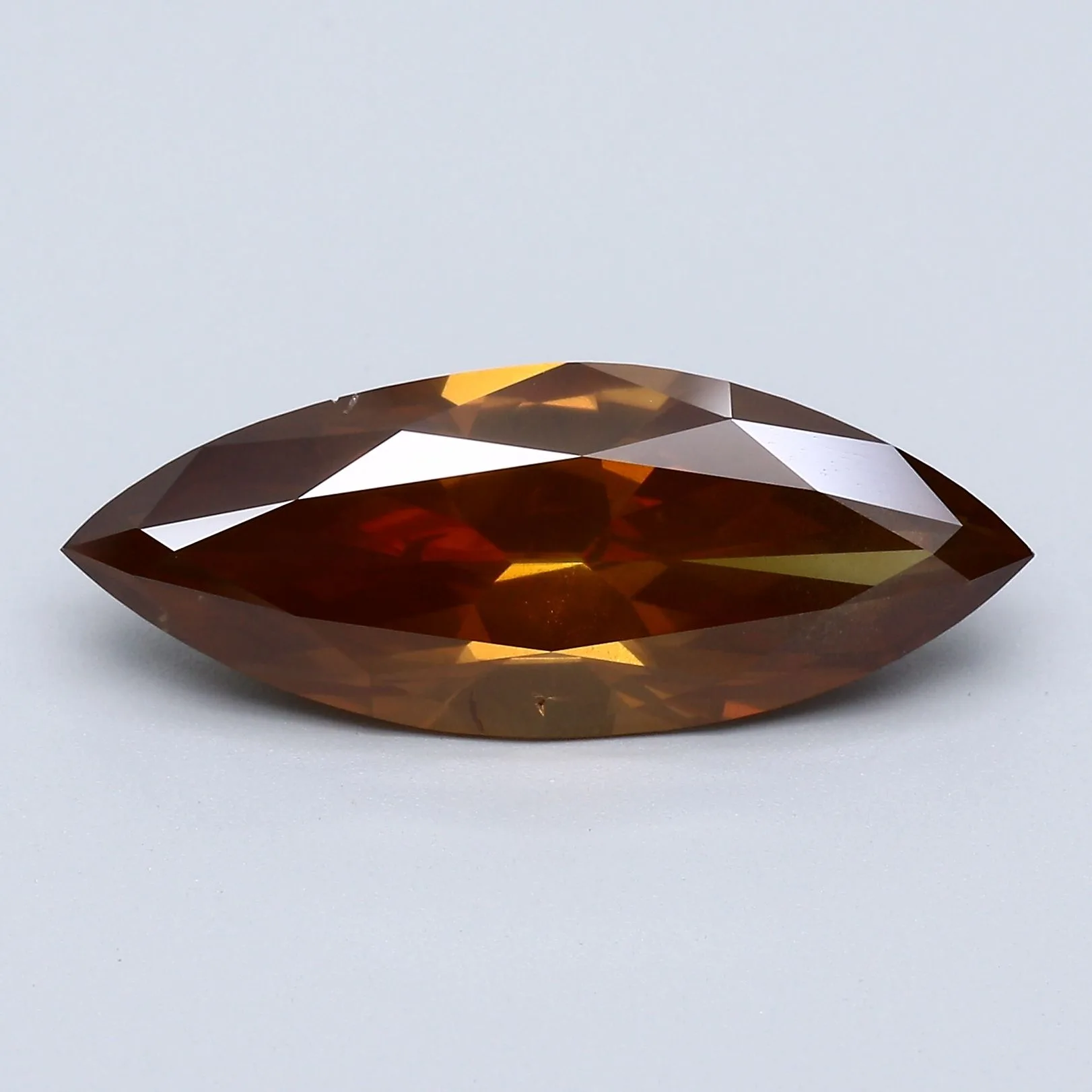 4.47 Carat Marquise Fancy Brown I1 Natural Diamond 1 4.47 Carat Marquise Fancy Brown I1 Natural Diamond
