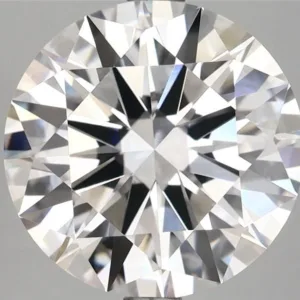 4.53 Carat Round D VVS2 Lab Diamond