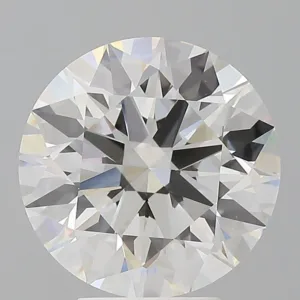 4.53 Carat Round E VVS2 Lab Diamond