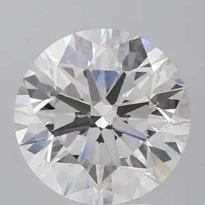 4.53 Carat Round F VVS2 Lab Diamond