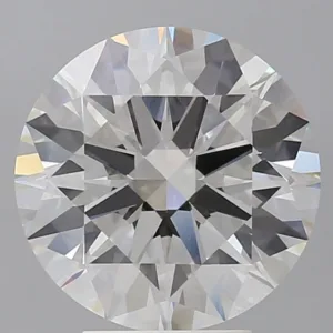 4.54 Carat Round F VVS2 Lab Diamond