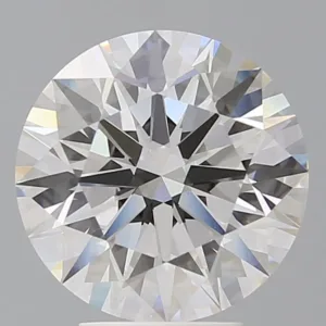 4.56 Carat Round F VVS2 Lab Diamond