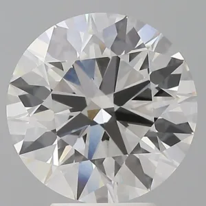 4.56 Carat Round F VVS2 Lab Diamond