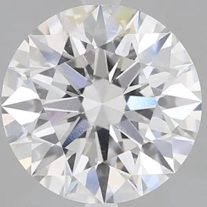 4.56 Carat Round F VVS2 Lab Diamond