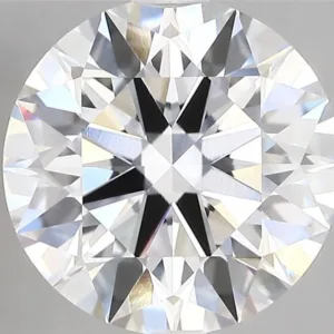 4.57 Carat Round D VVS2 Lab Diamond