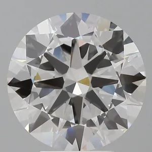 4.57 Carat Round F VVS2 Lab Diamond