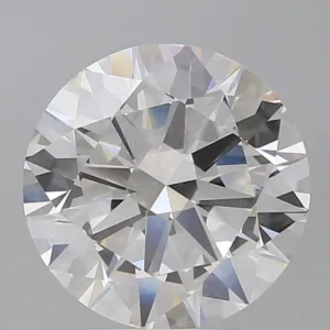 4.57 Carat Round F VVS2 Lab Diamond