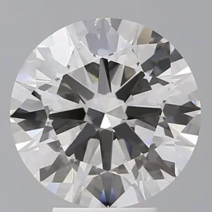 4.57 Carat Round F VVS2 Lab Diamond
