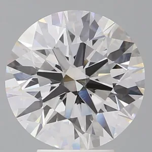 4.58 Carat Round F VVS2 Lab Diamond