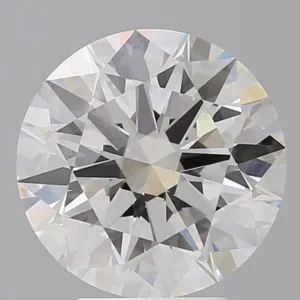4.58 Carat Round F VVS2 Lab Diamond