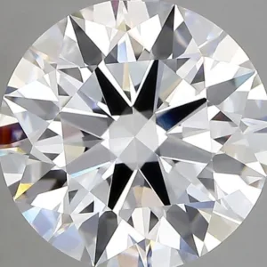 4.59 Carat Round D VVS2 Lab Diamond
