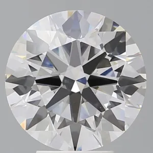 4.59 Carat Round F VVS2 Lab Diamond