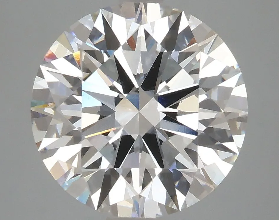 4.7 Carat Round F VVS2 Lab Diamond 1 4.7 Carat Round F VVS2 Lab Diamond