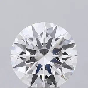 4.81 Carat Round F VVS2 Lab Diamond