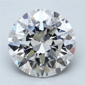 5 Carat Round E SI2 Natural Diamond