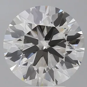 5 Carat Round F VS2 Lab Diamond