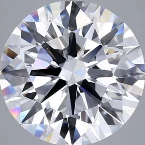 5.01 Carat Round D VVS2 Lab Diamond