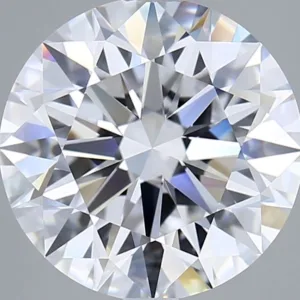 5.01 Carat Round D VVS2 Lab Diamond