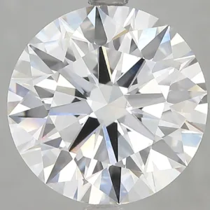 5.01 Carat Round E VVS2 Lab Diamond