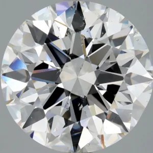 5.01 Carat Round F SI2 Natural Diamond