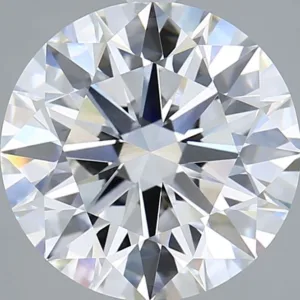 5.01 Carat Round F VVS2 Lab Diamond