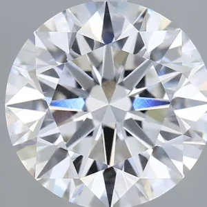 5.02 Carat Round F VVS2 Lab Diamond
