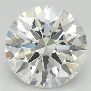 5.02 Carat Round F VVS2 Lab Diamond