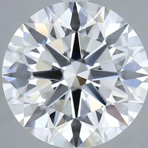 5.03 Carat Round F VS1 Lab Diamond