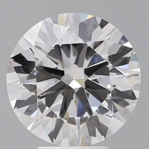 5.03 Carat Round F VS2 Lab Diamond