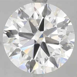 5.03 Carat Round F VVS2 Lab Diamond