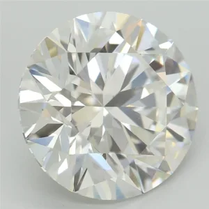 5.03 Carat Round F VVS2 Lab Diamond