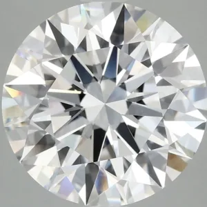 5.05 Carat Round F VVS2 Lab Diamond