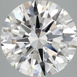 5.05 Carat Round F VVS2 Lab Diamond