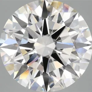 5.06 Carat Round F VVS2 Lab Diamond