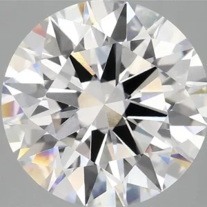 5.06 Carat Round F VVS2 Lab Diamond