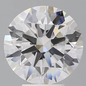 5.07 Carat Round F VS2 Lab Diamond