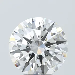 5.08 Carat Round D VVS2 Lab Diamond