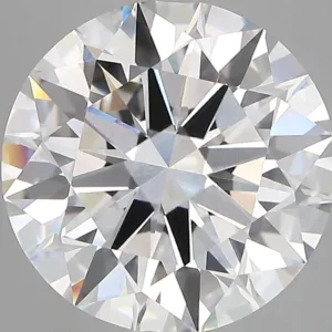 5.09 Carat Round D VVS2 Lab Diamond