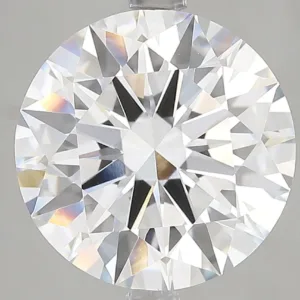 5.09 Carat Round E VVS2 Lab Diamond