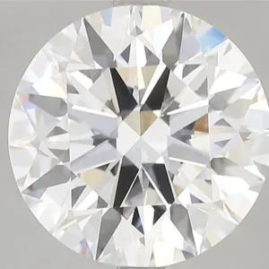 5.12 Carat Round F VVS2 Lab Diamond