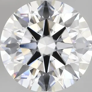 5.13 Carat Round D VVS2 Lab Diamond