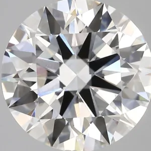 5.21 Carat Round D VVS2 Lab Diamond