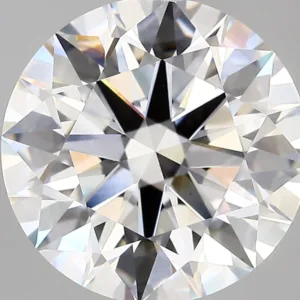 5.33 Carat Round D VVS2 Lab Diamond