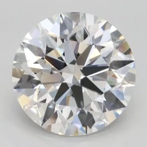5.38 Carat Round F VVS1 Lab Diamond