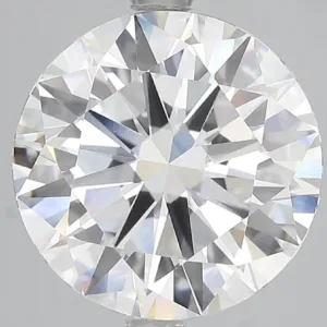 5.41 Carat Round E VVS2 Lab Diamond