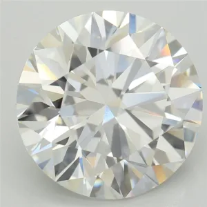 5.52 Carat Round E VVS2 Lab Diamond